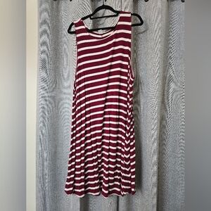 Striped Sleeveless Dress